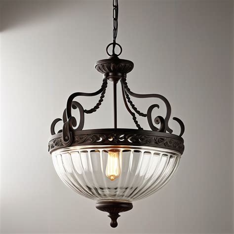 simplistic spanish style glass lighting fixture Prompts | Stable ...