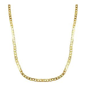 Mahi Exa Collection Gold Plated Curb Thick Men's Chain CN6012025G ...
