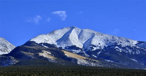 A Great View of Blanca Peak in the Sangre De Cristo Mou