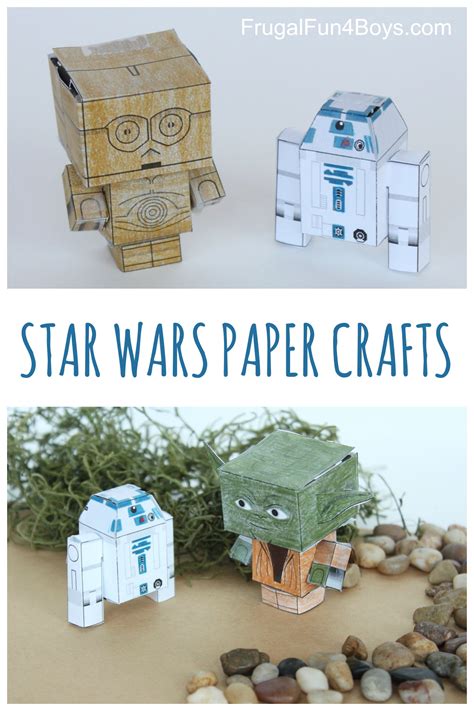 Star Wars Paper Crafts to Make - Frugal Fun For Boys and Girls