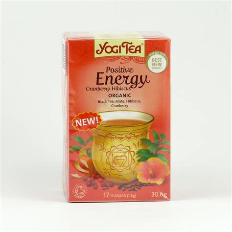 BiOOO.cz - Yogi Tea Čaj Positive Energy 17 ks, 30 g