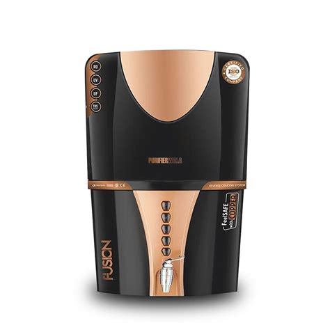 Purifierwala® Fusion Black and Copper RO+UV+UF+Copper Alkaline Water ...