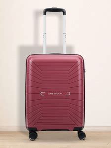 ARISTOCRAT Carnival 55 - Hardbody Trolley Bag Cabin Suitcase 8 Wheels ...