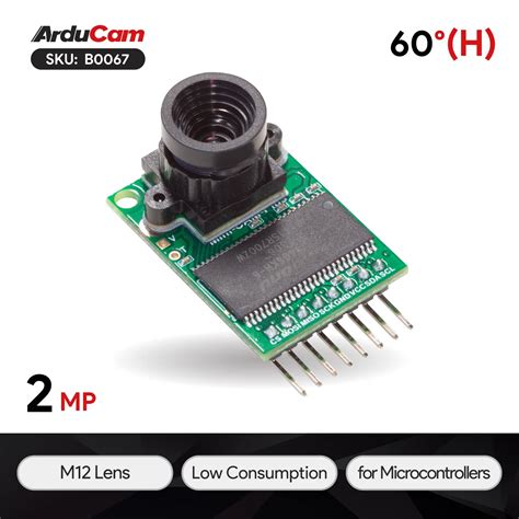 Buy Arducam Mini Module Camera Shield with OV2640 2 Megapixels Lens ...