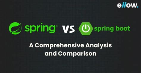 Spring Vs. Spring Boot 的图像结果