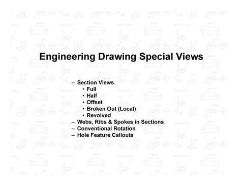 Section Views Conventioal Rotation and Hole Callouts - Engineering ...