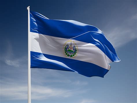 El Salvador Flag Clipart Set - El Salvador Waving Flag High Resolution ...
