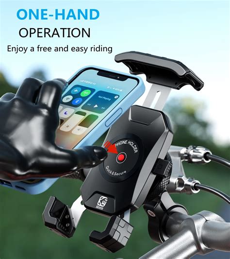 Buy KEWIG Motorcycle Phone Mount with Vibration Dampener, Antishake ...
