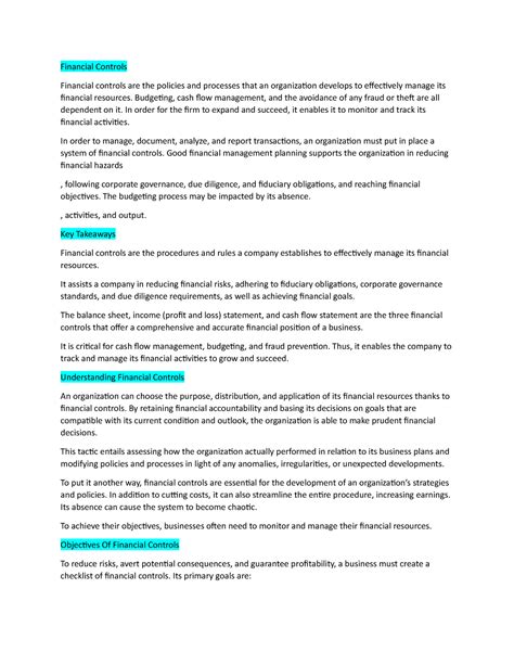 Financial Control Legislation 的图像结果