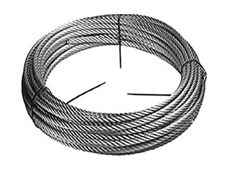 Used/renewed Wire Rope 6 mm Dia. Stainless Steel 316 Grade Wire Rope SS ...