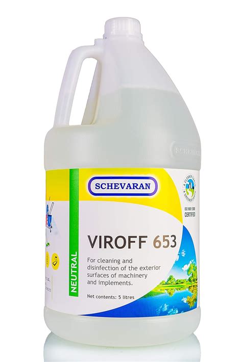 VIROFF 653 Equipment Disinfectant 5ltr : Amazon.in: Health & Personal Care