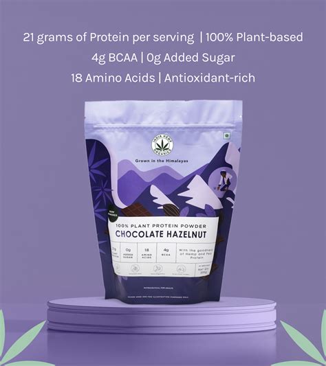 HEMP PROTEIN POWDER - CHOCOLATE HAZELNUT – India Hemp Organics