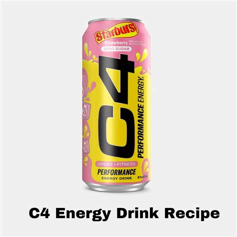 C4 Energy Drink Recipe - Drinks Sweetly