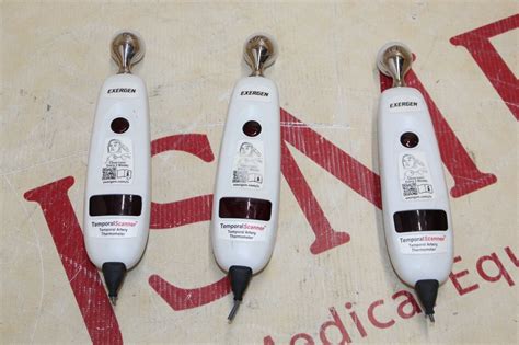 Lot of 3 Exergen Temporal Scanner – JS Medical Equipment