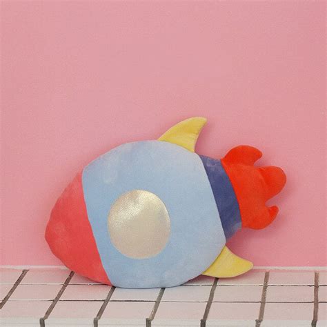 Rocket Shape Cushion – The Purple Tree