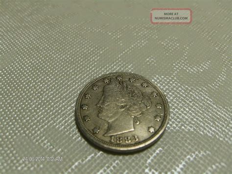1883 Liberty Head V Nickel " No Cent
