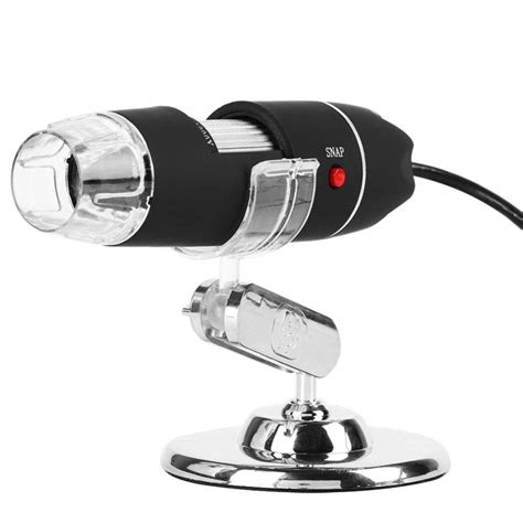 USB Microscope, 1000X Zoom 8 LED USB Microscope Digital Magnifier ...