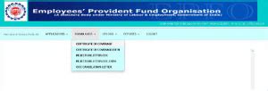 EPFO: Online System for generation of Certificate of Coverage- reg