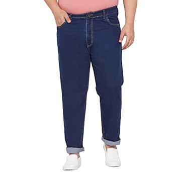 JOHN PRIDE Plus Size Men's Stretchable Mid-Rise Comfort Fit Clean Look ...