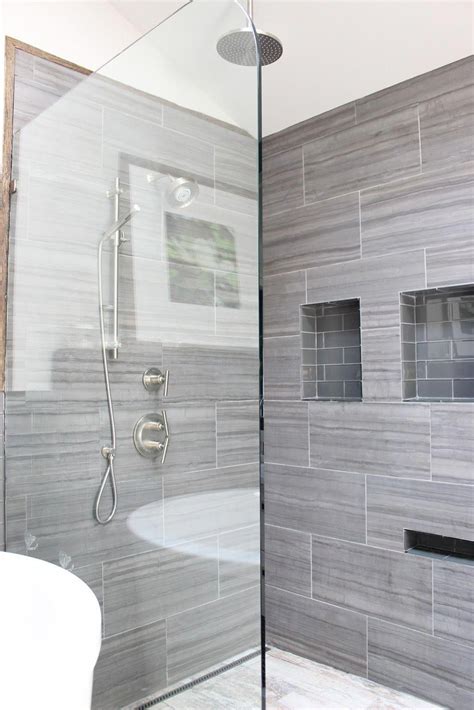 Gray Subway Tile Shower: A Statement Piece For Any Home - Shower Ideas