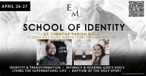 School of Identity | April 26 - 27, 2024 | Toronto, Ontario, St ...