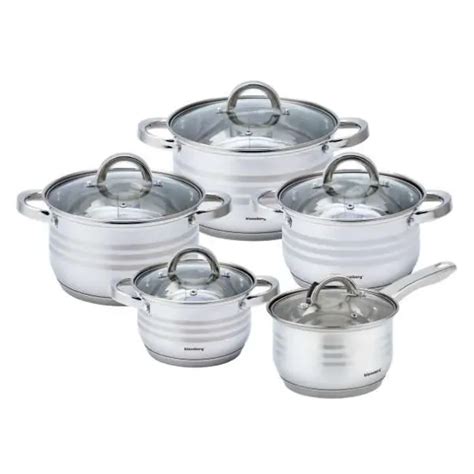 Set šerpi inox 16/18/20/24/16 Klausberg KB7697 | Volim svoj dom