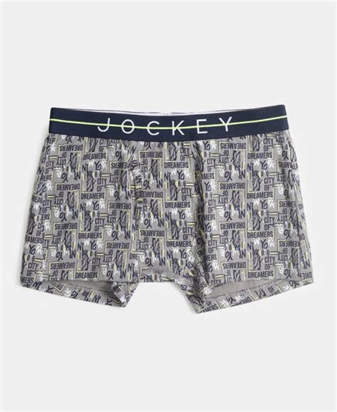 Buy Super Combed Cotton Elastane Stretch Printed Trunk with Front Open ...