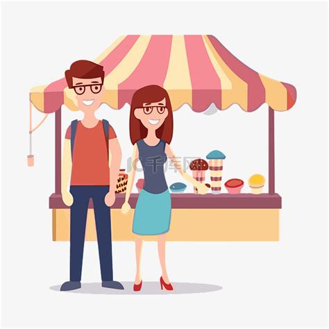 Market 卡通图 的图像结果