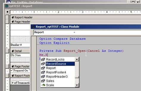 Image result for MS Access VBA Record Set Tutorial