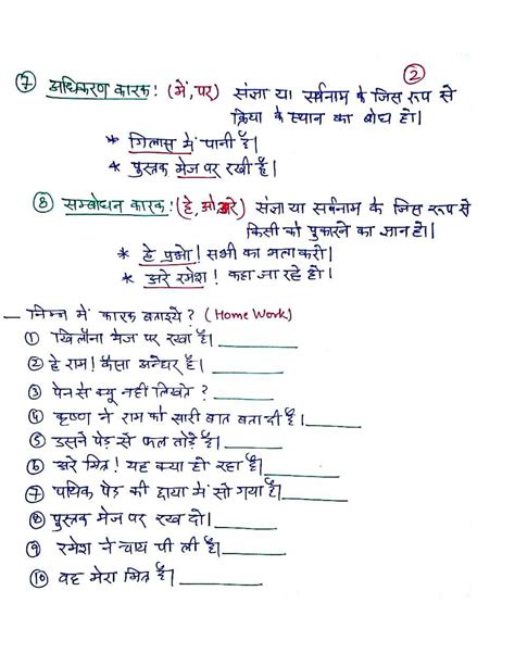 SOLUTION: Hindi hand written notes pdf - Studypool