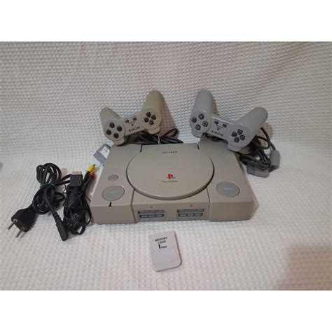 playstation 1 fat play 1 fat completo leitor novo com garantia - Faz a Boa!