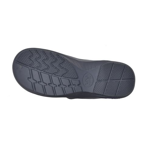 Doubleu Bermuda Men Comfortable Recovery Footwear Grey Black – doubleu