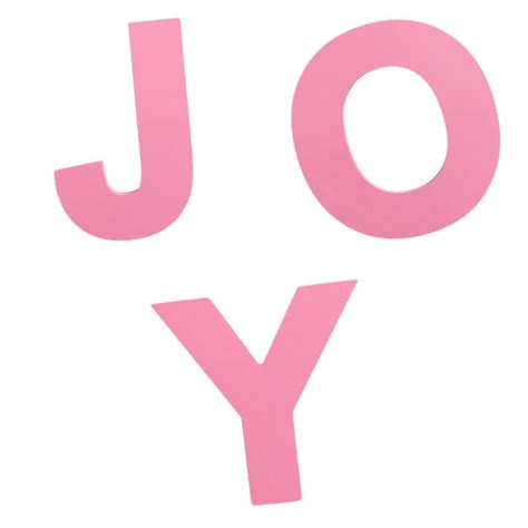 3 Pedazos de Letreros Soledad Rosada Letras de Inglés para Decoración ...