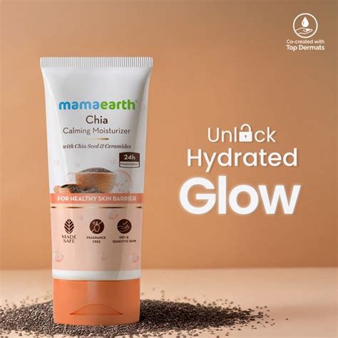 Chia Calming Moisturizer with Chia Seed & Ceramides for Healthy Skin ...