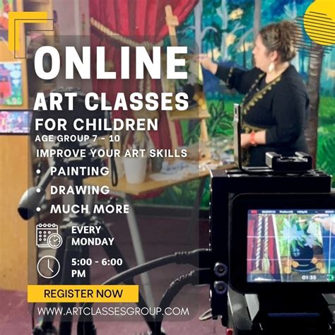 Online Art Classes for children age 7 - 10. - Art Classes for Adults and Kids, Slough | Art ...