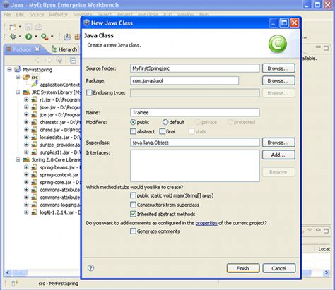 Image result for Spring Project Example