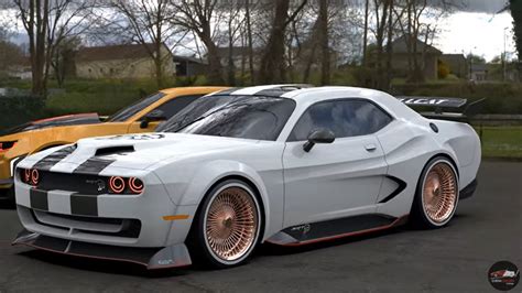 Dodge Challenger Hellcat 2024 Vert