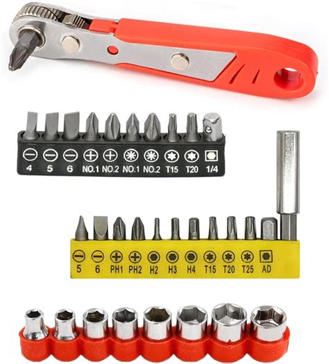 Amazon.com: Mini Right Angle Screwdriver 90 Degree Offset Ratcheting ...