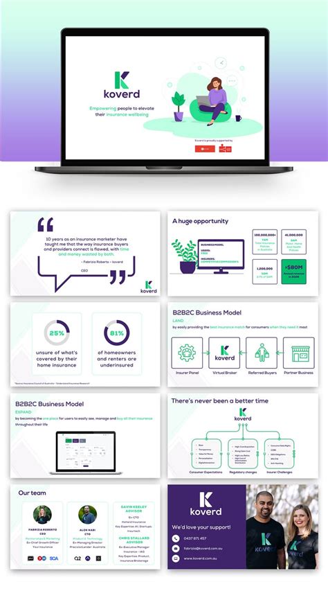 Designing a Sleek Pitch Deck for Client - Koverd | Freelancer