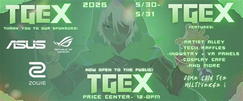 Triton Gaming Expo 2026, Price Center at UCSD, San Diego, 30 May to 31 ...