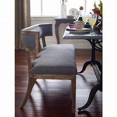 Dining Room With Bench by Livingston Modern Classic Curved Back Grey Dining Bench Dining Room With Bench