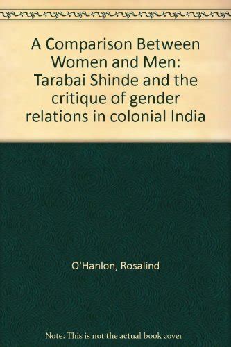 Buy A Comparison Between Women and Men: Tarabi Shinde and the Critique ...