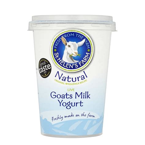 St Helens Farm Natural Goats Milk Yogurt 450G | London Grocery
