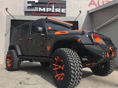 Black Custom Jeep Wrangler #3 — Empire Collision Experts | Custom jeep wrangler, Custom jeep ...