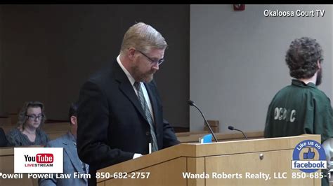 Okaloosa Court TV September 19, LIVE STREAM - YouTube