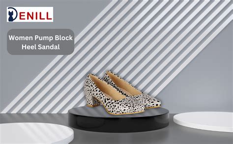 Buy Denill Women Pump Block Heel Sandal UK- 3 at Amazon.in