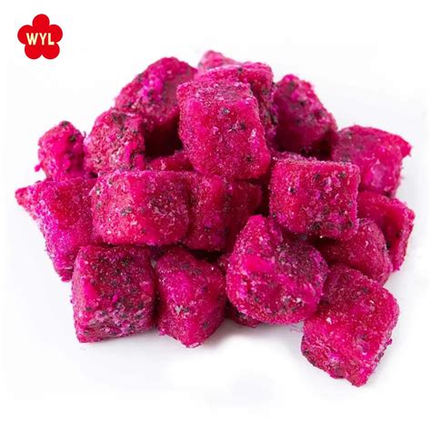 Alibaba.com: WYLFOODS Freeze Red Dragon Fruits, IQF Frozen Diced Dragon ...