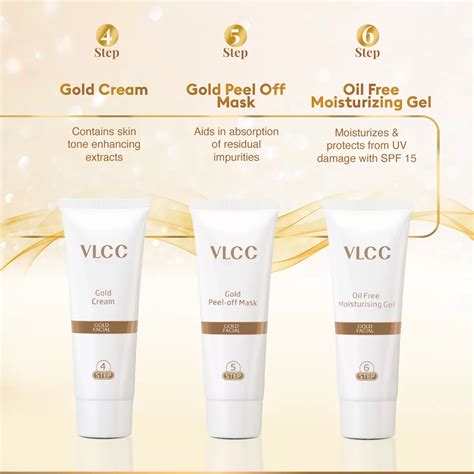 Buy Best Gold Facial Kit For Luminous & Radiant Complexion - 60 g - VLCC