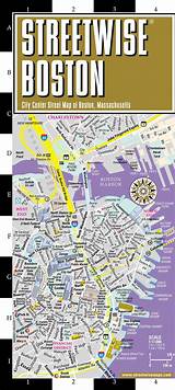 Streetwise Boston Map Laminated City Center Street Map Of Boston ...