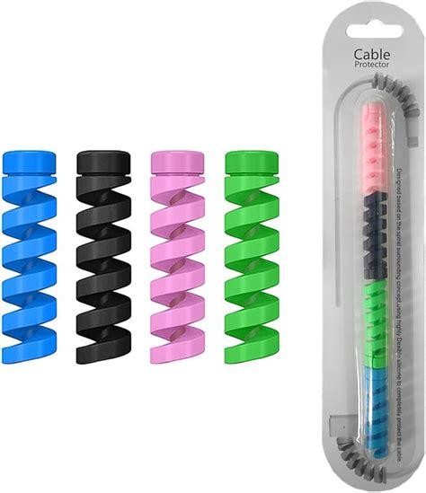 Cable Protector - 8 Pieces Multipurpose USB Cable Protector, Protect ...